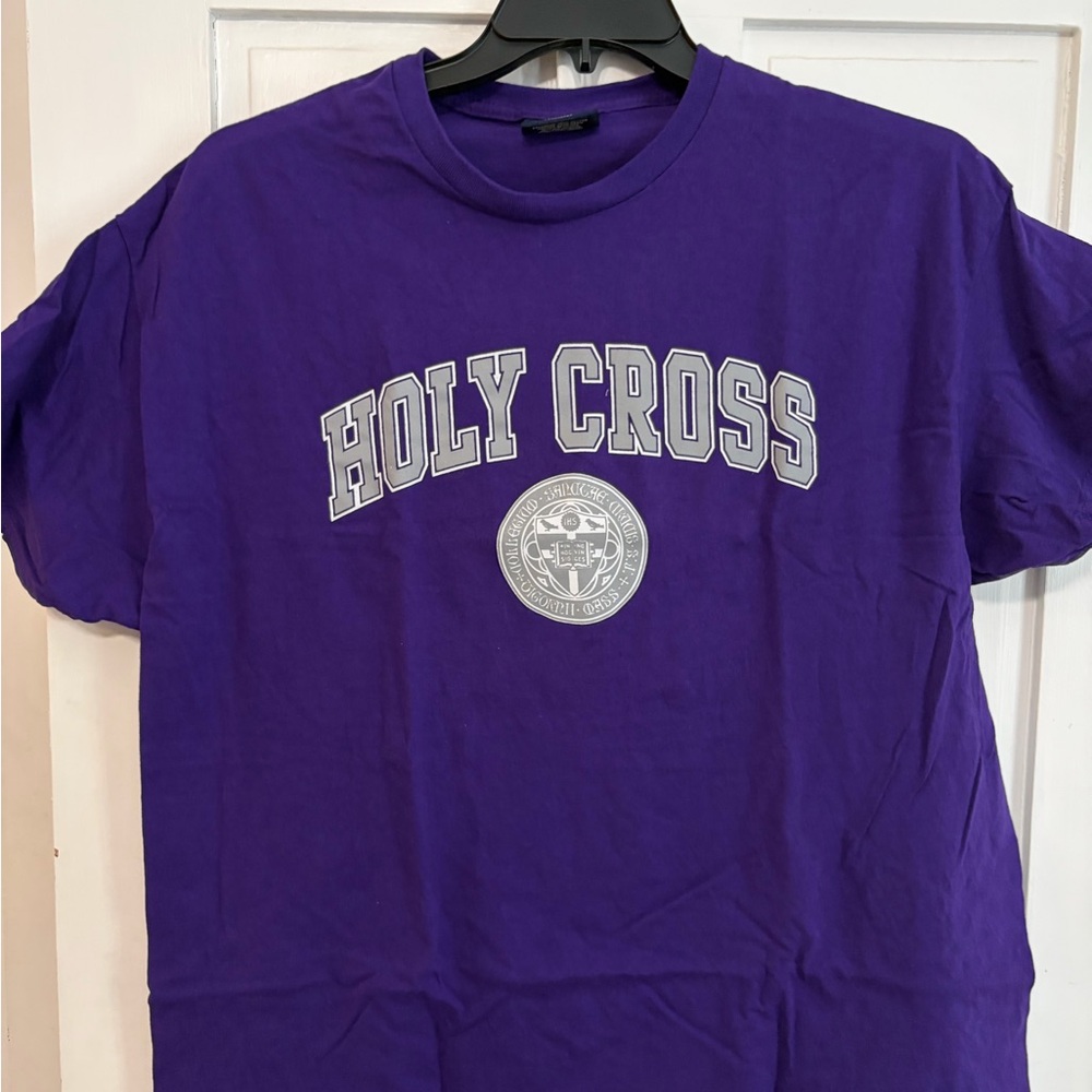 Holy Cross College MV Sport Purple T-Shirt